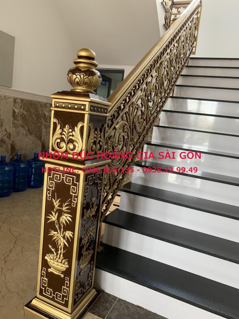 cầu thang nhôm đúc